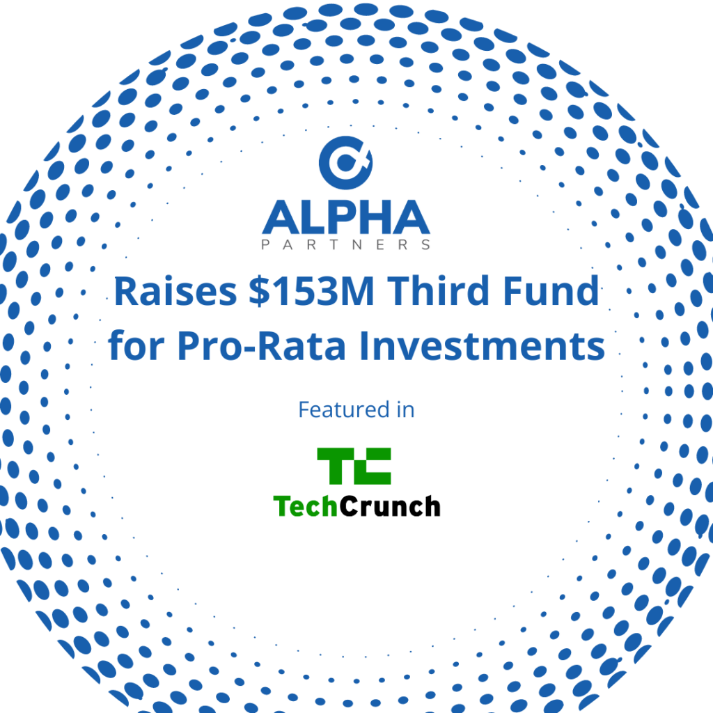 Alpha Partners raises $153 million third fund for pro-rata investments