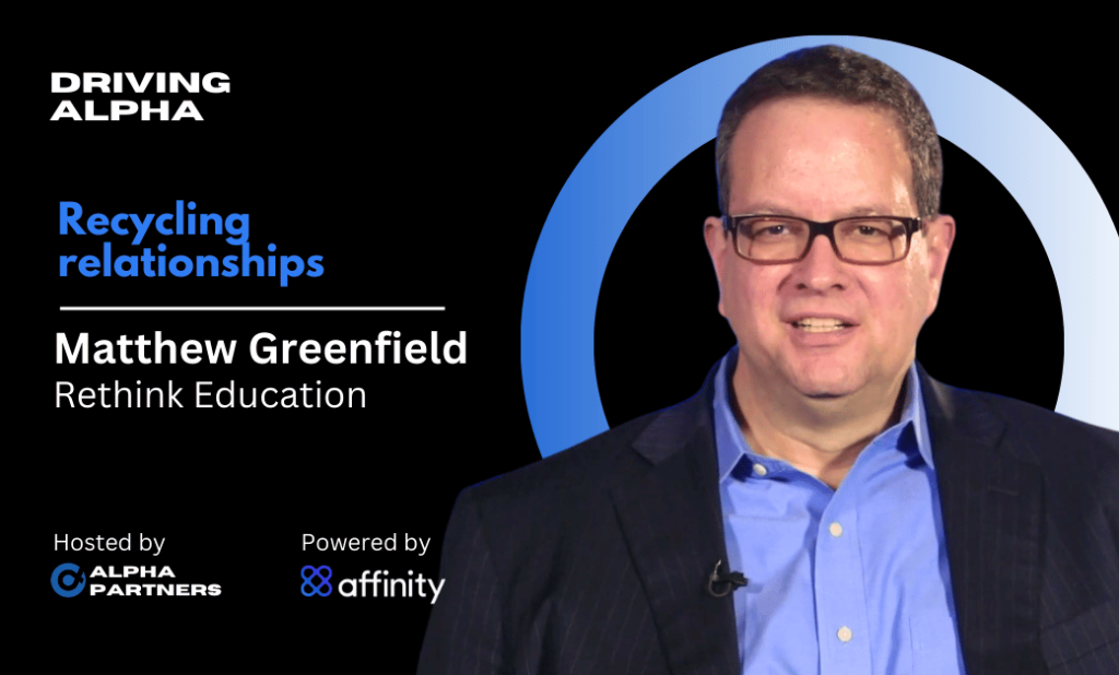 The importance of recycling relationships with Matthew Greenfield